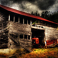 Farmall Barn Poster by Greg