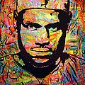 Lebron James Poster by Jean P Losier - lebron-james-jean-p-losier