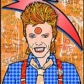 David Bowie Poster by <b>John Goldacker</b> - david-bowie-john-goldacker