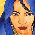 Tuareg woman 2 Poster by Michaela Bautz - tuareg-woman-2-michaela-bautz